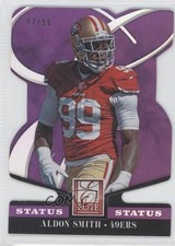2014 Panini Elite Status Die-Cut 43/99 Aldon Smith #83 0f8