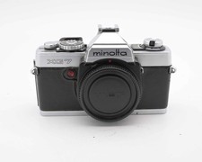 Minolta XG-7 Silver 35mm SLR Film Camera Body with Body Cap  19975 