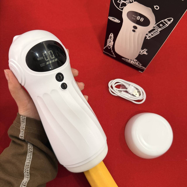 Handfrei Cup Blowjob Elektrischer Masturbator Cup Sex Spielzeug für die Männer