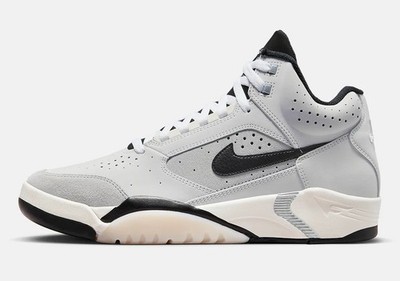 Nike Air Flight Lite Mid Photon Dust Grey Silver Shoes FJ2949-001 Mens Size 12