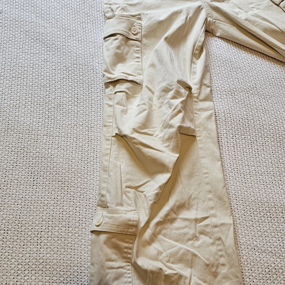 Женские брюки карго от Wild Fable - размер XS - кремовый/цвет слоновой кости прибл. 26x28 - Изображение 4 из 4