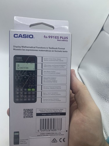 Casio FX-991ES Plus-2nd Ed Scientific Calculator Trigonometrical Statistics TA - Picture 4 of 6