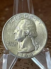 1944 WASHINGTON QUARTER  ABOUT UNCIRCULATED+  AU+ HIGH GRADE # DS26