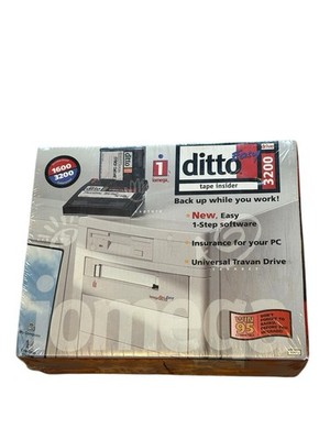 IOMEGA  Ditto  External Tape Drive NEW SEALED