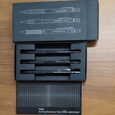 Pentel 60th Anniversary Limited Black Graph1000/GraphGear Set - Exclusive Japan