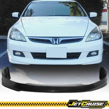 Fits 06-07 Honda Accord Sedan 4Dr HFP Style Front Bumper Lip Spoiler Bodykit PU