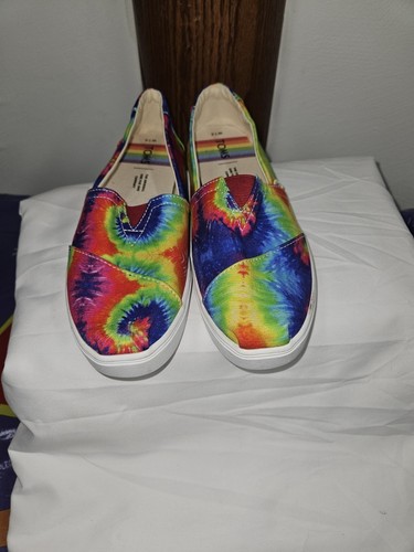 Women's Toms Tie Dye Slip-on Shoes Size 7.5 - Picture 2 of 6