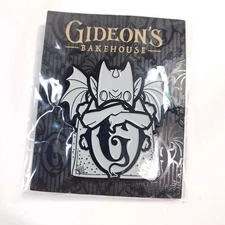 NEW Gideon's Bakehouse backpack pin Gargoyle grey gray limited edition SOLD OUT