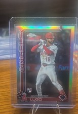 2025 Topps Chrome Update Series - Matthew Lugo #USC166 Refractor (RC)