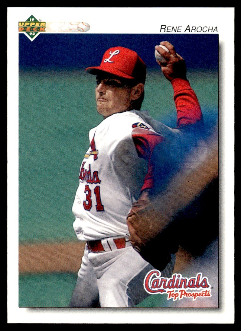 1992 Upper Deck Rene Arocha Louisville Redbirds #136