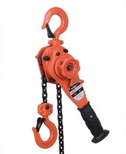 Atlas Lifting And Rigging Alh 1 Ton Lever Chain Hoist 2200 Lbs 15 Ft. Chain