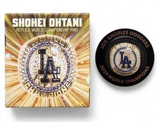 Shohei Ohtani 2026 Dodgers SGA 2025 World Series Championship RING