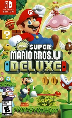 New Super Mario Bros. U Deluxe - Nintendo Switch - Brand New Factory Sealed