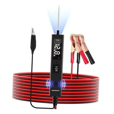 Power Circuit Probe Tester Circuit Tester, 0-80V DC Test Light Automotive V100