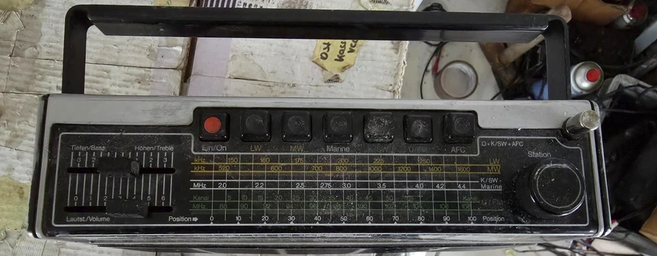 Telefunken Partner Internat 101 L Transistor Radio Vintage Sammlergerät - Bild 3 von 4