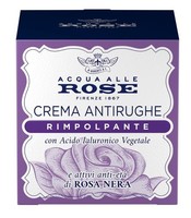 Crema Viso Antirughe Rimpolpante Acqua Alle Rose 50Ml
