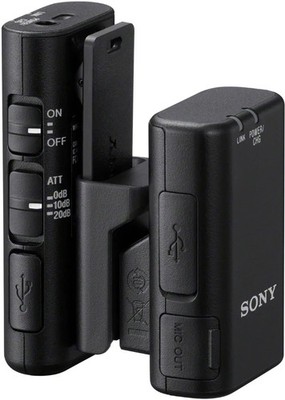Sony ECMW2BT Wireless Bluetooth Microphone Omnidirectional Camera Mic
