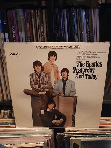 The Beatles Yesterday and Today Vintage 12" LP  vinyl record Plays Great