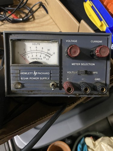 Lote de Fuente de Alimentación CC 2-HP 6214A (12V) y 6217a (60v) -Unidades de Trabajo - Imagen 10 de 14