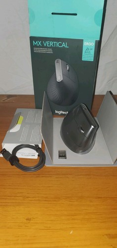 Logitech MX Vertical Advanced Ergonomic Wireless Mouse M-R0074 - Picture 4 of 10