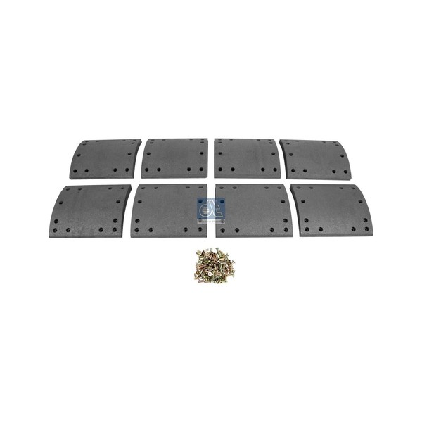 Bremsbelagsatz Trommelbremse 19,5 Mm 220 Mm DT Spare Parts FüR Meritor-image