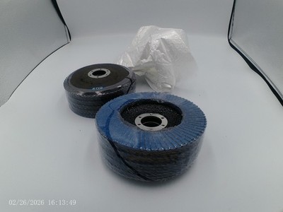 5'' Flap Disc 80 Grit   Zirconia Grinding Wheel   Pack of 10
