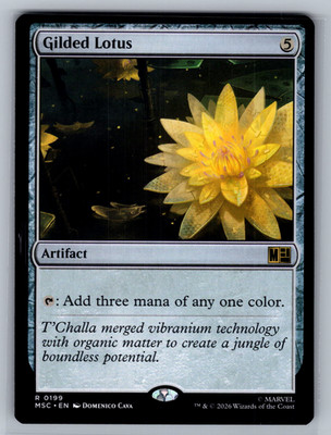 Gilded Lotus R 0199 Marvel Super Heroes Regular