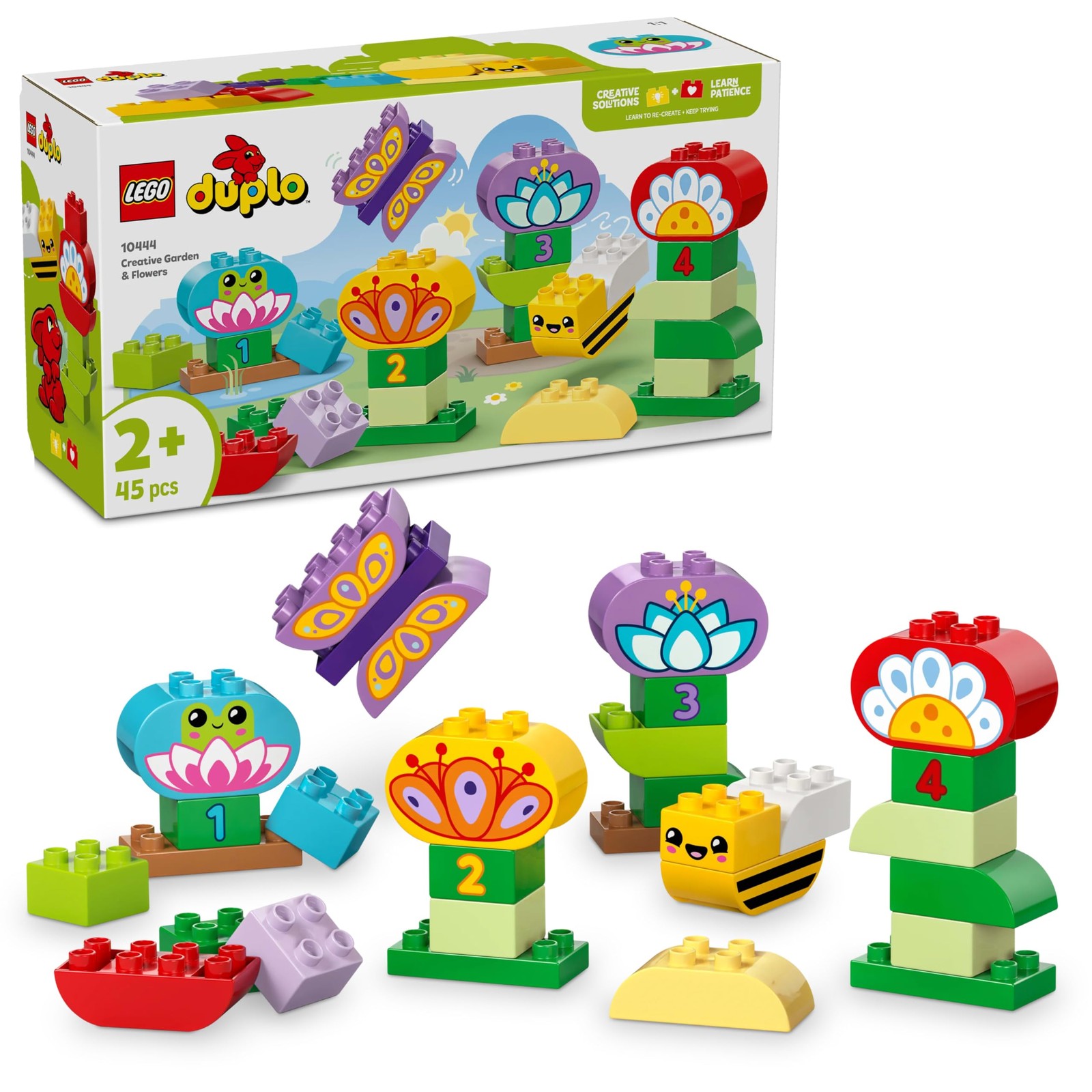 LEGO DUPLO Giardino e Fiori Creativi - Giochi Educativi Montessori per Bambini