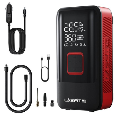 #ad Tire Inflator for Pickup Trucks Motorcycle Bike w Digital Tire Pressure Gauge $129.99