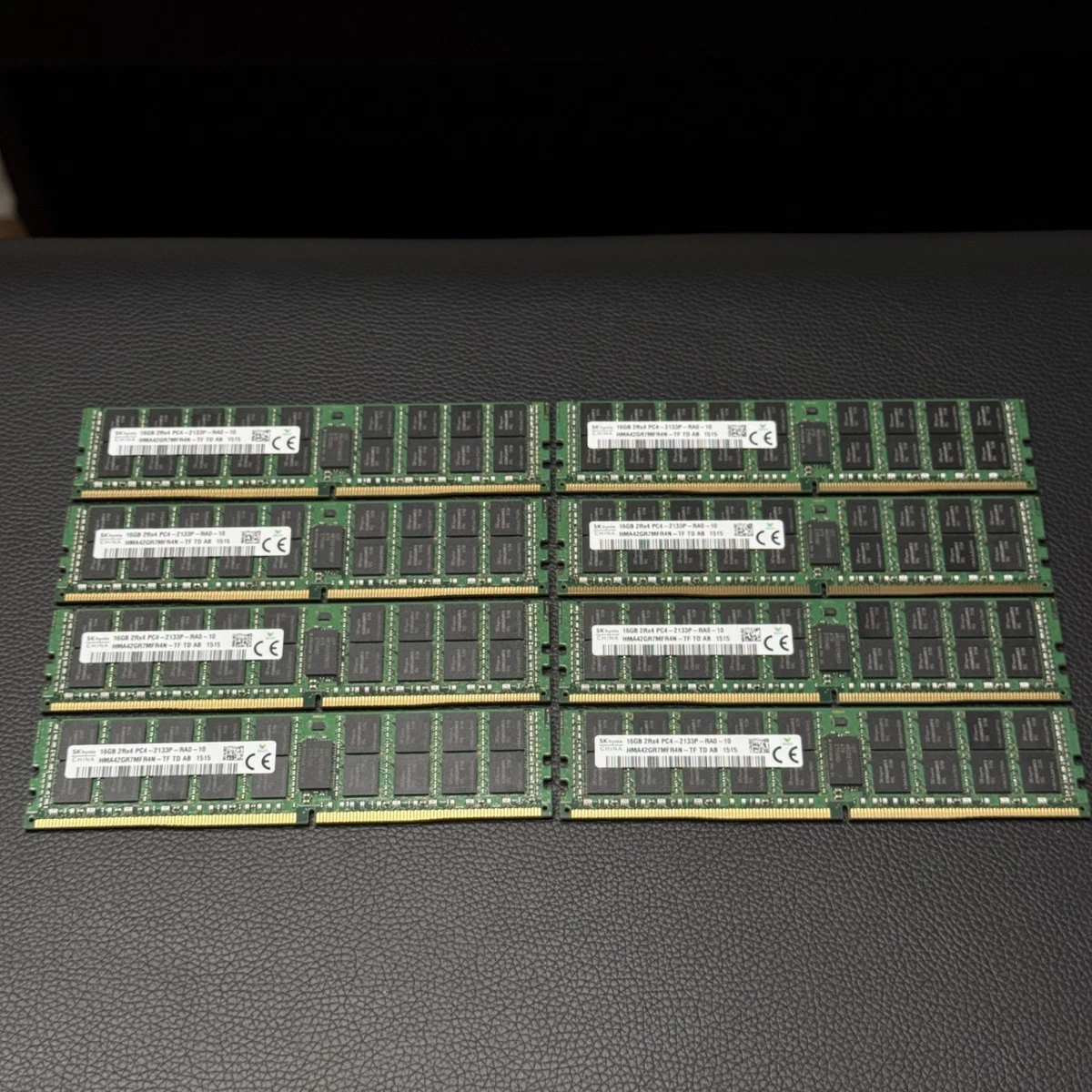最安値で 16GB ⑦Crucial DDR4-2133P 4枚セット RDIMM メモリー