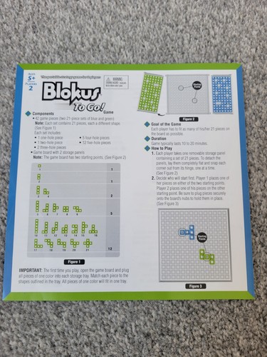 Juego de viaje Blokus To Go para 2 jugadores Mattel 2012 completo desafío de habilidad en muy buena condición - Imagen 5 de 14