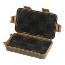 Climbing Survival Box Case Waterproof Black/Orange/Tan Boating Box Storage