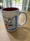 Hallmark Maxine Red White and Brew Coffee Mug 4.5Hx3.5W — photo 8