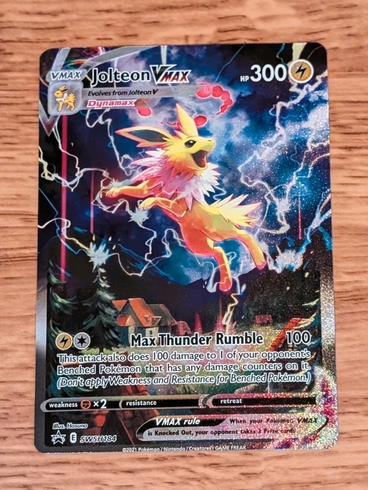 Jolteon VMAX 2021 Sword & Shield: Black Star Promo #SWSH184