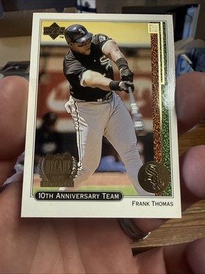 1999 Upper Deck - 10th Anniversary Team Frank Thomas #X13