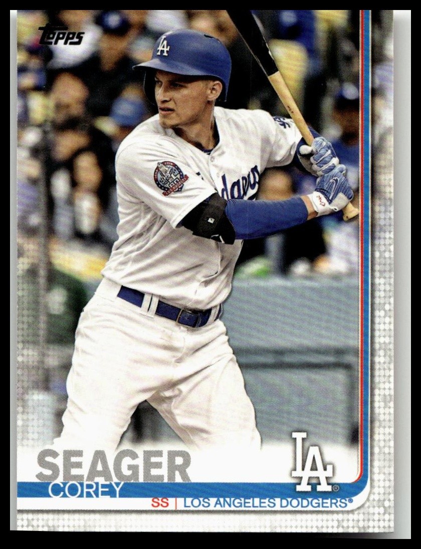 2019 Topps #41 Corey Seager Los Angeles Dodgers