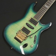 Ibanez Prestige S1540FM Transparent Turquoise Sunburst 2001 Lo Pro Edge