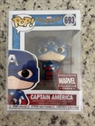Funko POP! Captain America Spider-Man Homecoming Marvel Collector Corps 693