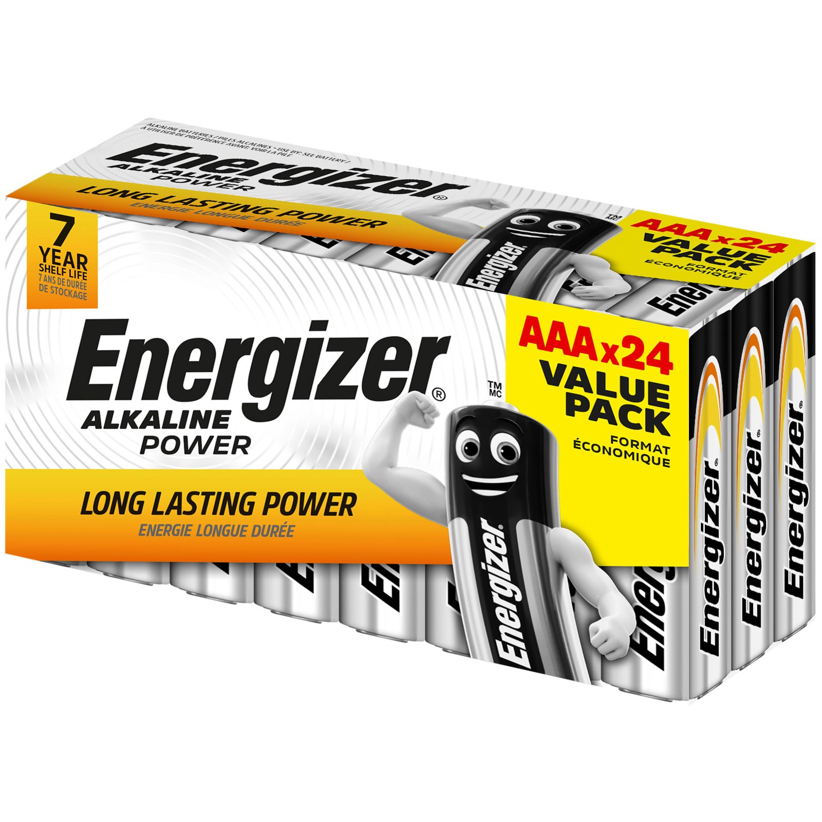 Energizer AAA Alkaline Power Batteries LR03 MN2400 Pack of 24 Office Devices - Image 11