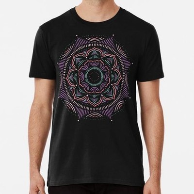 Lotus Flower Mandala Effects Size S to 5XL Made in the USA T-Shirt