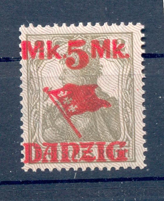 Danzig 45I Luxury MNH Post Fresh