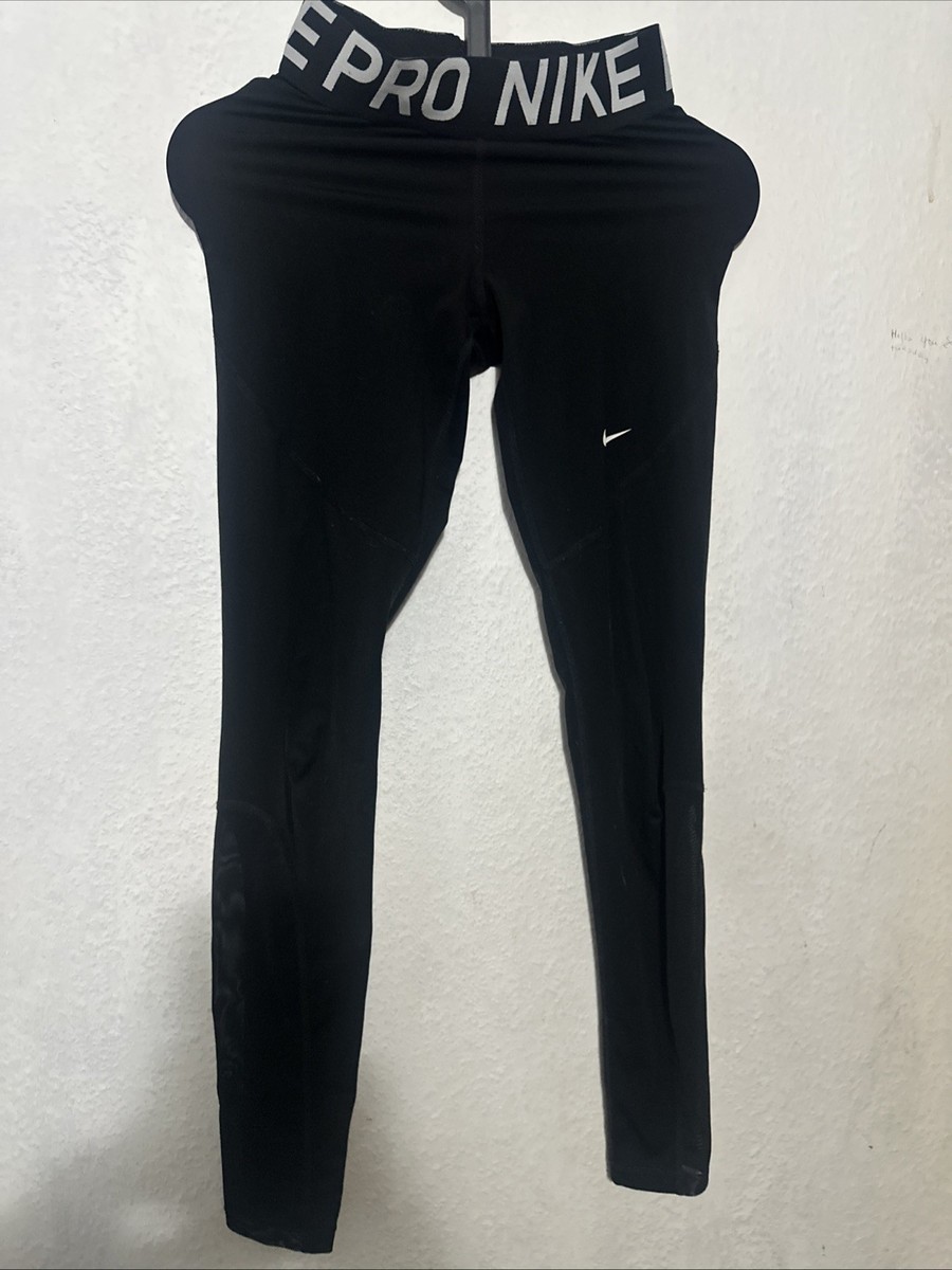 nike pro black leggins