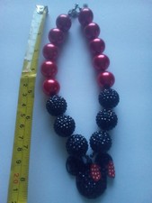 Minnie Mouse Bubble Gum Necklace