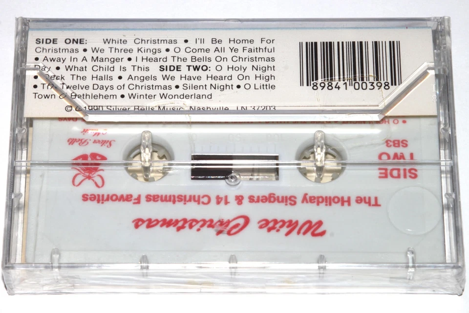 White Christmas - 14 Traditional & Contemporary Songs (Cassette 1990) NEW SEALED - Image 2 of 4