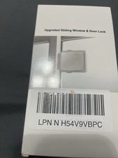 Sliding Window  Door Lock Security Child Safety Adhesive Lock No Drill Install