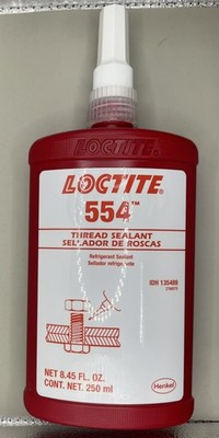 Genuine USA  LOCTITE 554 250mL  - Thread Sealant 8.45 FL OZ  135489