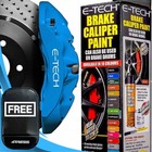 Brake Caliper Sky Blue E-Tech Car Engine Bay Block Wheel Hubs Paint Kit. +M