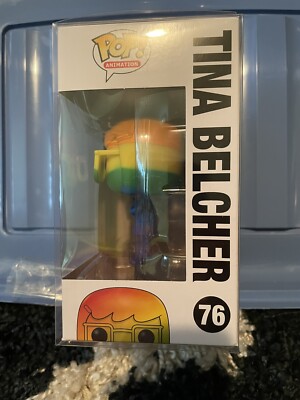 Funko Pop ! Tina Belcher Bob's Burgers Pride - Édition 2021 Avec Protecteur - Neuf