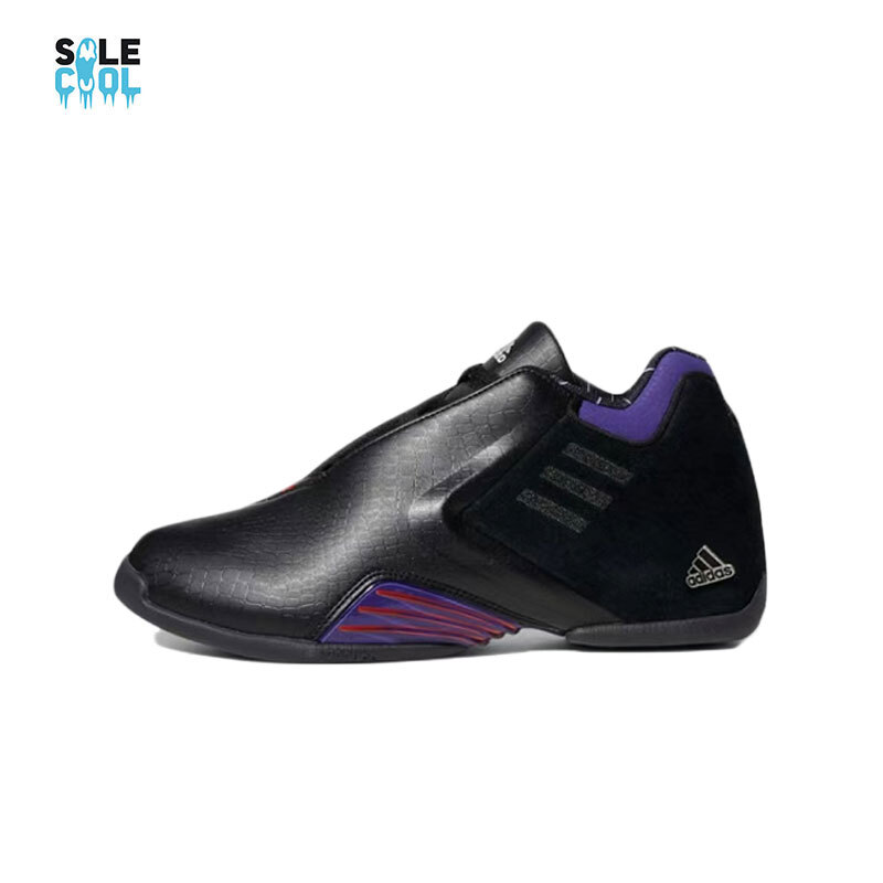 adidas TMAC Restomod Raptors Black Purple Men Basketball Shoes