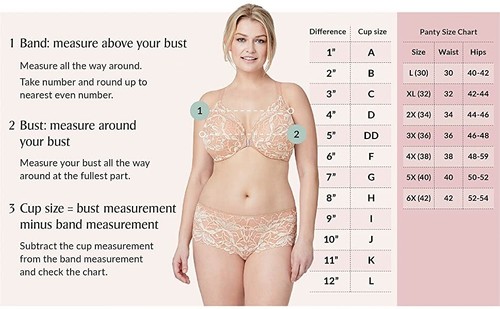 Bra 46D ~ The Glamorise Luxury-Brand BRAMOUR Chelsea 7003 Nude (Org Package) NEW - Picture 8 of 10